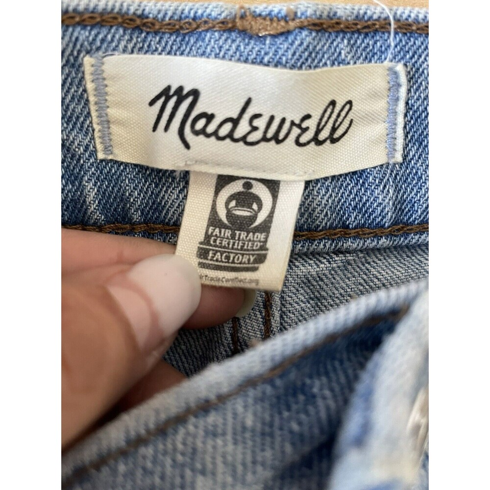 Madewell The Perfect Vintage Jean Ripped Knee Size 25 - Picture 6 of 12